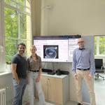 prof. varghese dr. sandmann und dr. herrmann vom institut f r medical data science