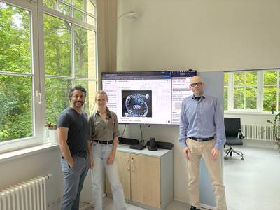 prof. varghese dr. sandmann und dr. herrmann vom institut f r medical data science